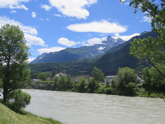 Река Рона у Массонже