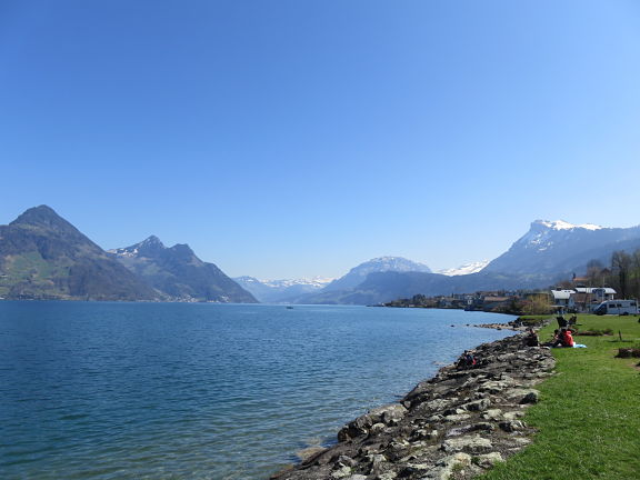 Бекенрид: вид на восточную часть озера