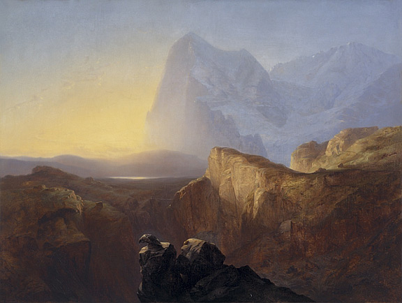 Александр Калам. Великий Эйгер. 1844 год