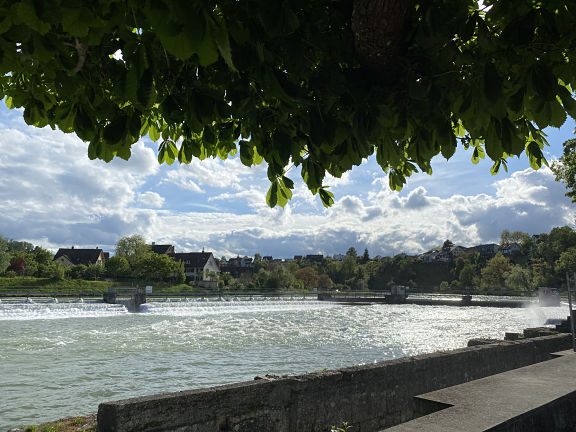 Река Реусс в окрестностях Бругга