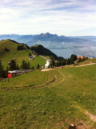 Риги Кальтбад. Вид на Пилатус