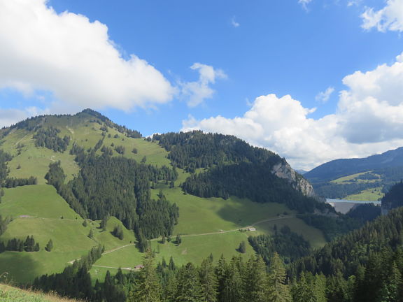 Вид на плотину Онгрен со стороны Вюишуд