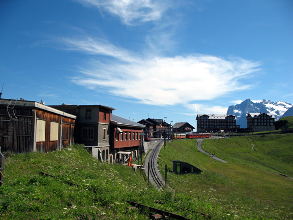 Горная станция Кляйне-Шeйдегг