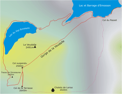 Карта Эмоссон