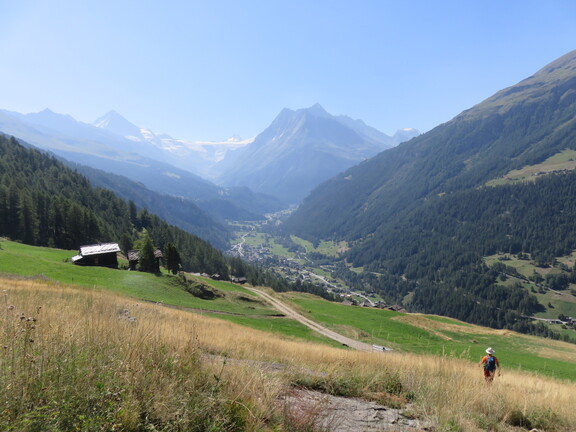 Спуск в долину Эранс