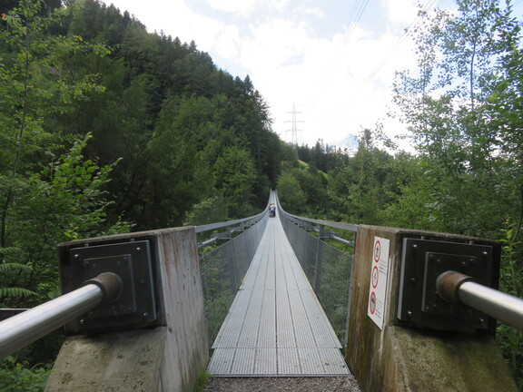 Подвесной мост через Шписсибах