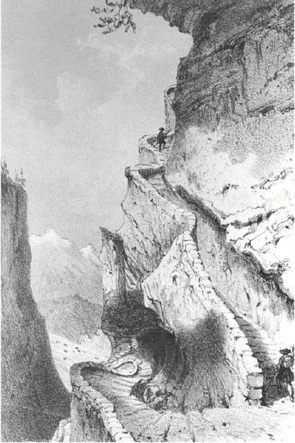 Подъем на Гемми