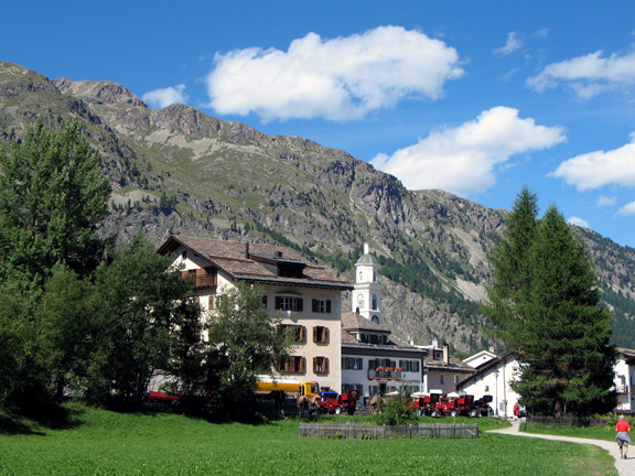 Деревушка Силс Мария в Верхней Энгандине