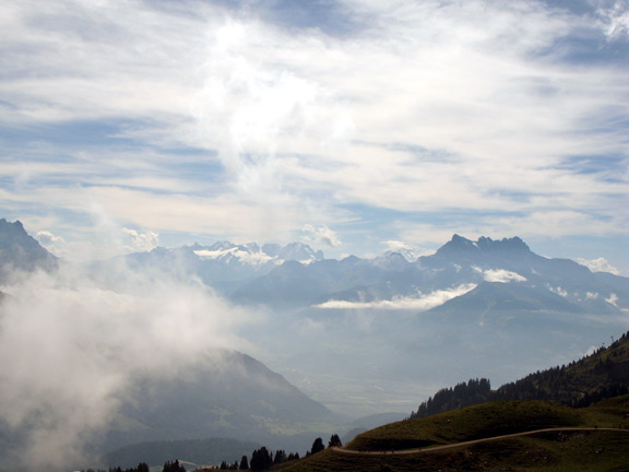 Ден-де-Миди в тумане