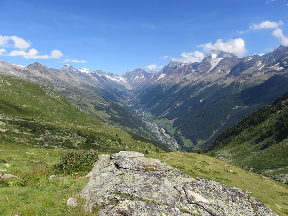 Долина Леченталь и ледник Лангглетчер