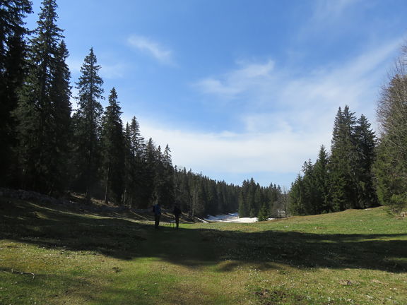 Плоскогорье между перевалом и вершиной Кре-де-ла-Нев