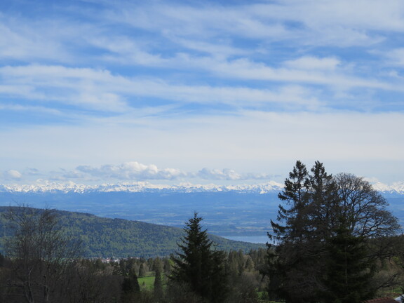 Перевал Вю-дез-Альп: Альпийская панорама