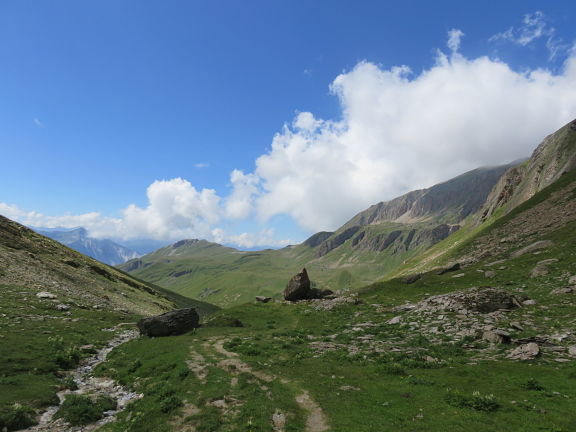 Подъем от озера Виссе