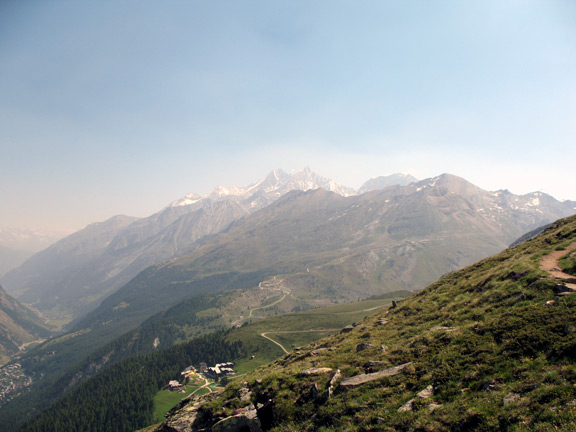 Рифельальп с тропы Марка Твена