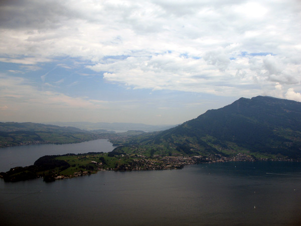 Вид на Риги и Веггис с вершины Бюргенштока