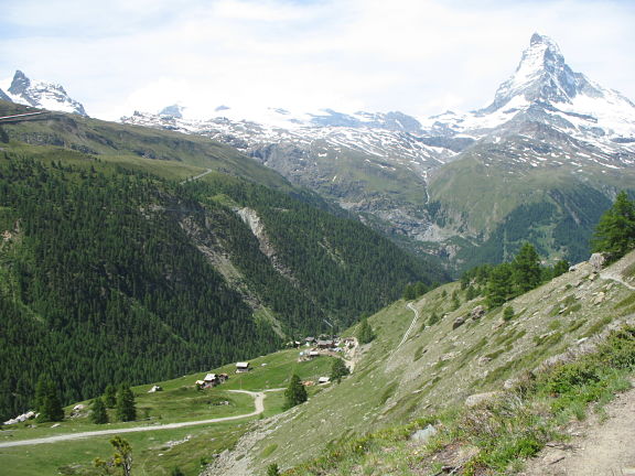 Вид на Маттерхорн