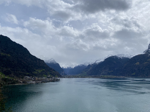 Вид на Флюелен, Альтдорф и Сен-Готтард