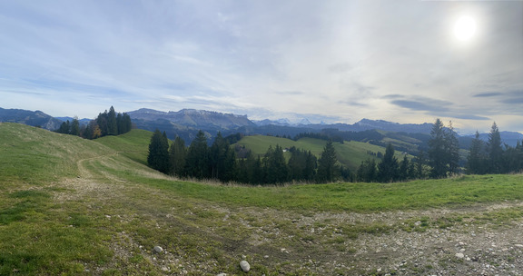 Шраттенфлу, Бернские Альпы и Хохгант