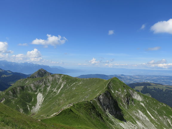 Хребет Треметта и Тейсашо. Вид с вершины