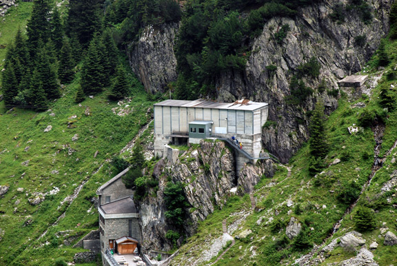 Triftbahn Bergstation