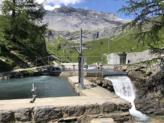 Источник оросительного канала